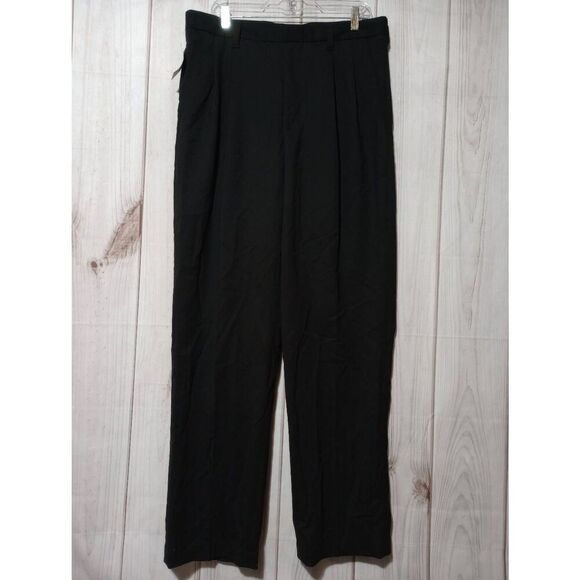 Gap Pants Men's 36 34 Black Wool Blend - Picture 1 of 6
